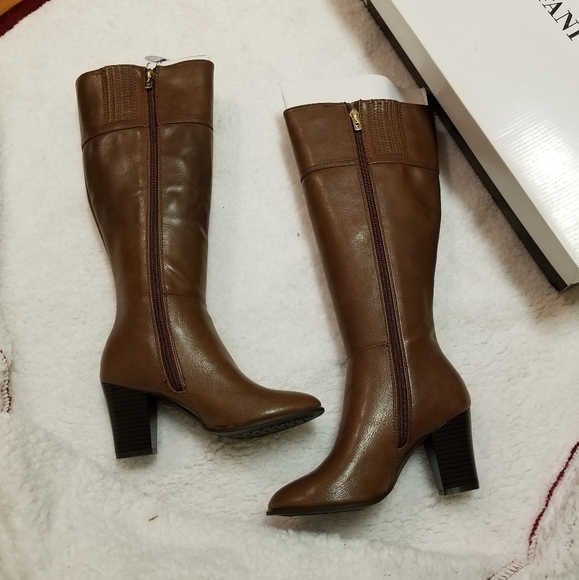 ALFANI Courtnee Riding Boot Wide Calf US 5 - Picture 7 of 9